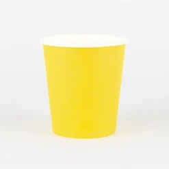Shop Isap 25 Yellow Eco-Friendly Cups