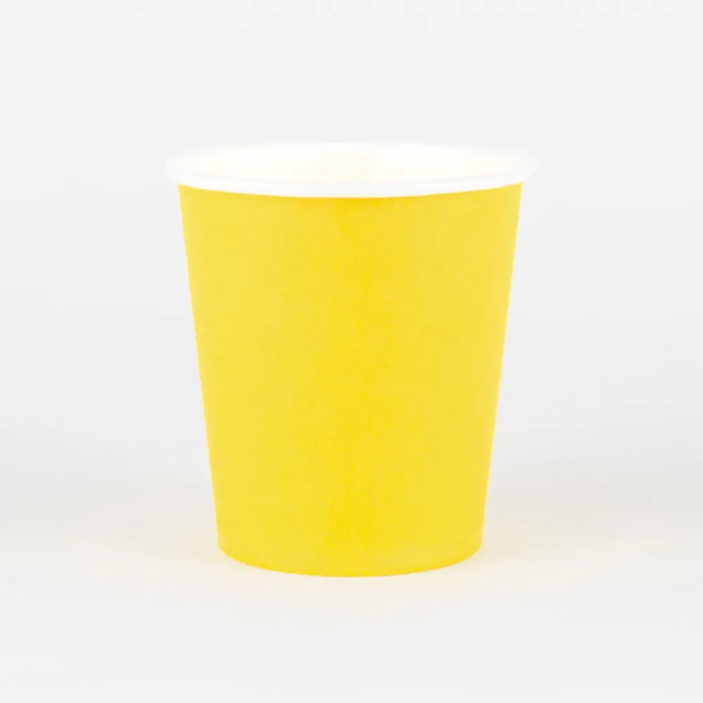 Shop Isap 25 Yellow Eco-Friendly Cups
