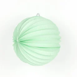 Flash Sale Party Pro Accordion Round Paper Lantern - Aqua Green