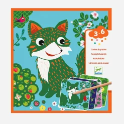 Hot Djeco Activity: Little Beast Scratch Cards