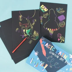 Flash Sale Rex London Activity: Rainbow Scratch Paper