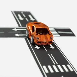 Fashion Graine Créative Adhesive Car Circuit + Friction Car