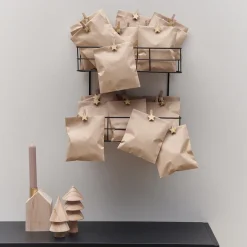 Cheap Rico Design Advent Calendar - 24 Golden Wooden Star Clips