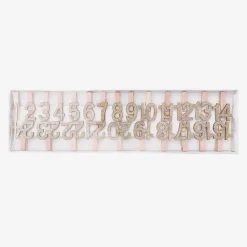 Store Rico Design Advent Calendar - 24 Golden Number Clips