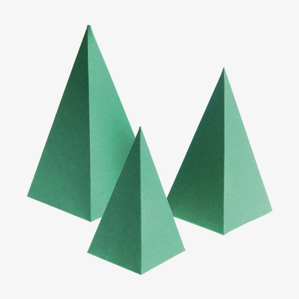 Shop Rico Design Advent Calendar - 24 Green Paper Trees