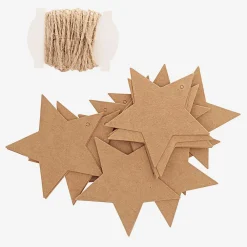 Best Sale Rico Design Advent Calendar - 24 Kraft Star Labels