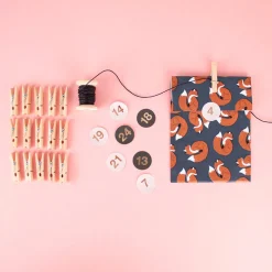 Best Sale Graine Créative Advent Calendar - 24 Mini Clothespins