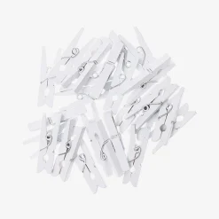 Online Rico Design Advent Calendar - 24 Mini White Clothespins