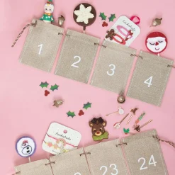 Store Rico Design Advent Calendar - Linen Advent Garland