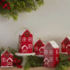 Cheap Ginger Ray Advent Calendar: 24 Red Houses
