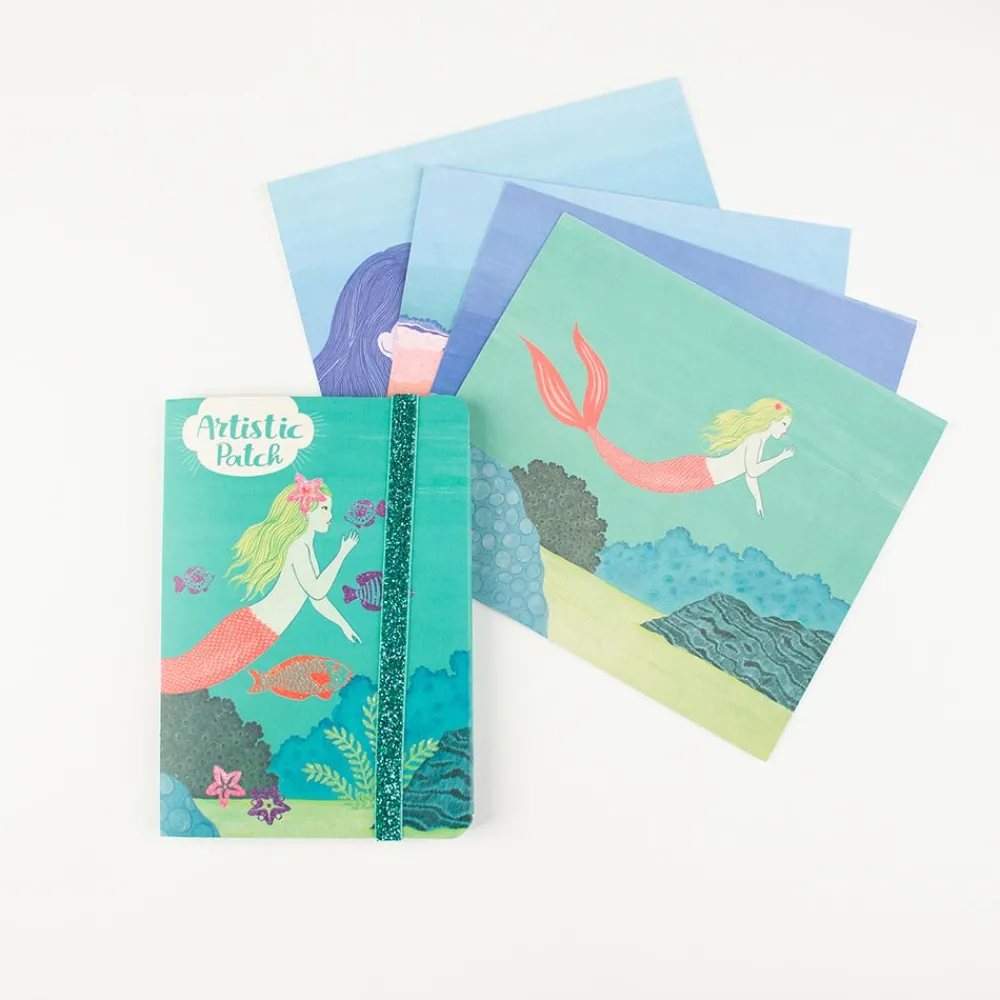 Fashion Djeco Artistic Glitter Patch - Mermaid