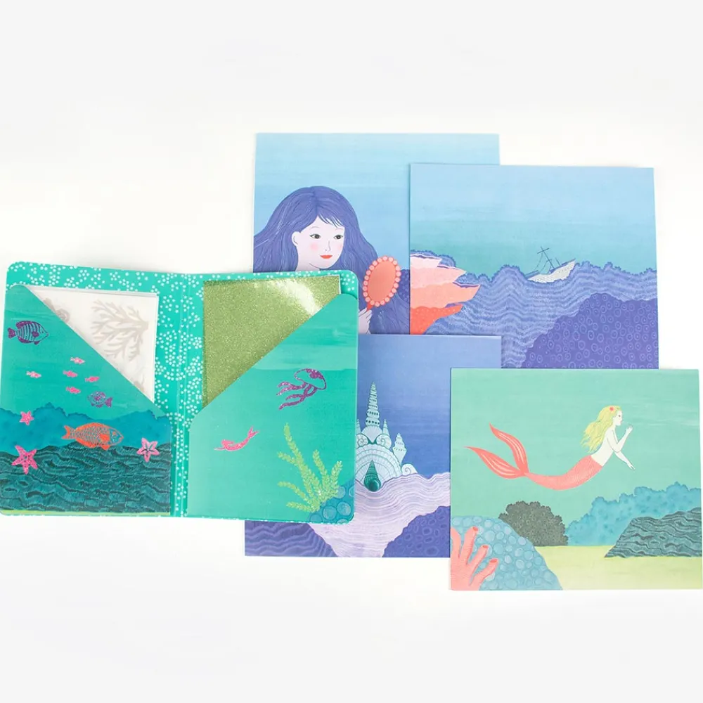 Fashion Djeco Artistic Glitter Patch - Mermaid