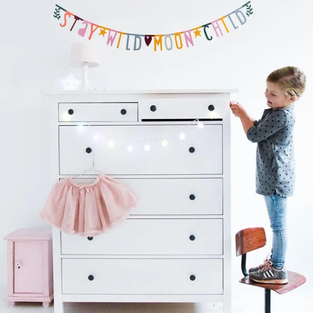 Fashion A Little Lovely Company Autumn Garland - Customizable Text