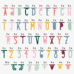 Fashion A Little Lovely Company Autumn Garland - Customizable Text