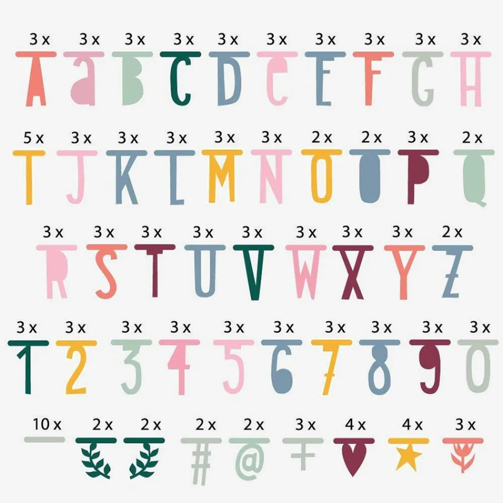 Fashion A Little Lovely Company Autumn Garland - Customizable Text