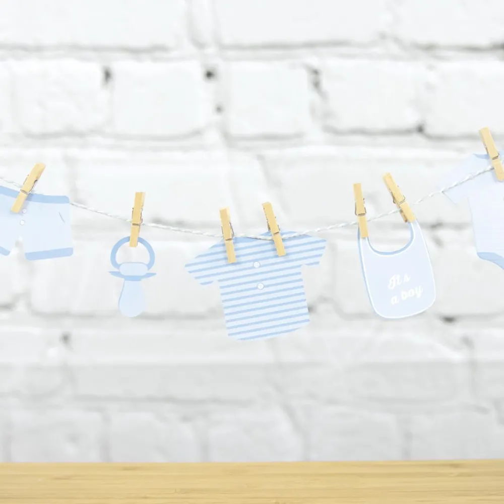 New Party Pro Baby Boy Garland