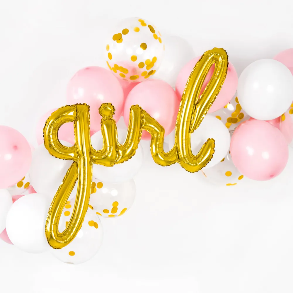 Cheap Party Deco Baby Shower - Letter Balloon - Golden Girl