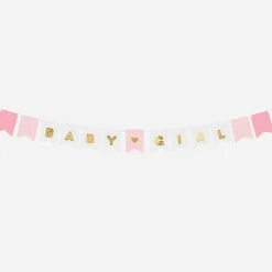 Online Party Deco Baby Shower Garland: Baby Girl