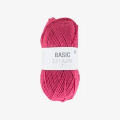 Best Rico Design Ball Of Fuchsia Yarn