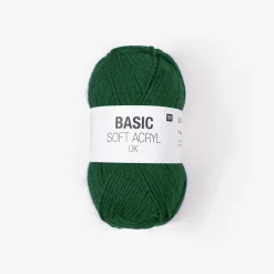 Hot Rico Design Ball Of Green Yarn