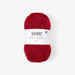 Fashion Rico Design Ball Of Red Yarn