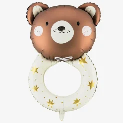 Fashion Party Deco Ball Rattle Teddy Bear