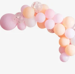 Cheap Ginger Ray Balloon Arch: 60 Light Pink Monochrome Balloons