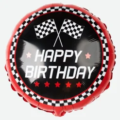 Best Sale Grabo Balloons Balloon Flags Car Race Happy Birthday