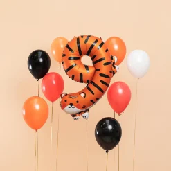Flash Sale Party Deco Balloon Number 9 Tiger