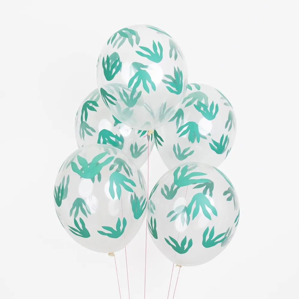 Cheap My Little Day Balloons: 5 Dino Footprint Balloons