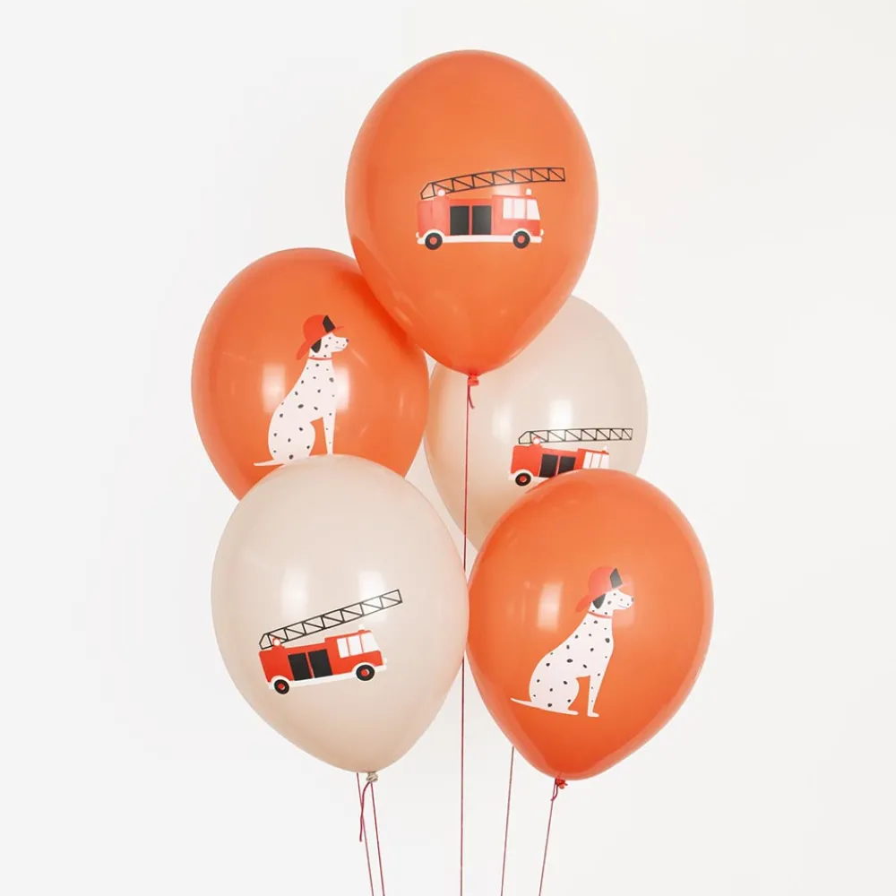 Online My Little Day Balloons: 5 Firefighter Balloons