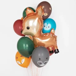 Store My Little Day Balloons: 5 Forest Animal Balloons