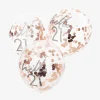 Best Sale Ginger Ray Balloons: 5 Rose Gold 21St Birthday Confetti Balloons