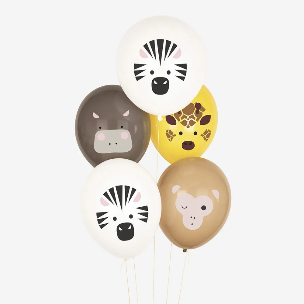 Outlet My Little Day Balloons: 5 Safari Balloons