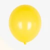 Hot My Little Day Balloons: 10 Yellow Balloons