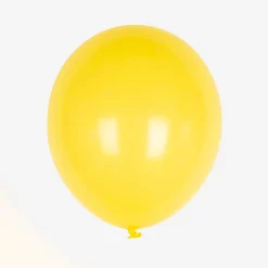 Hot My Little Day Balloons: 10 Yellow Balloons