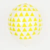 Shop My Little Day Balloons: 5 Yellow Triangle Balloons
