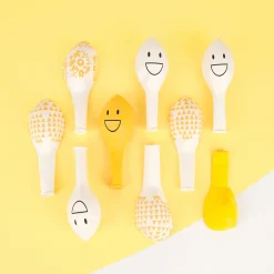 Shop My Little Day Balloons: 5 Yellow Triangle Balloons