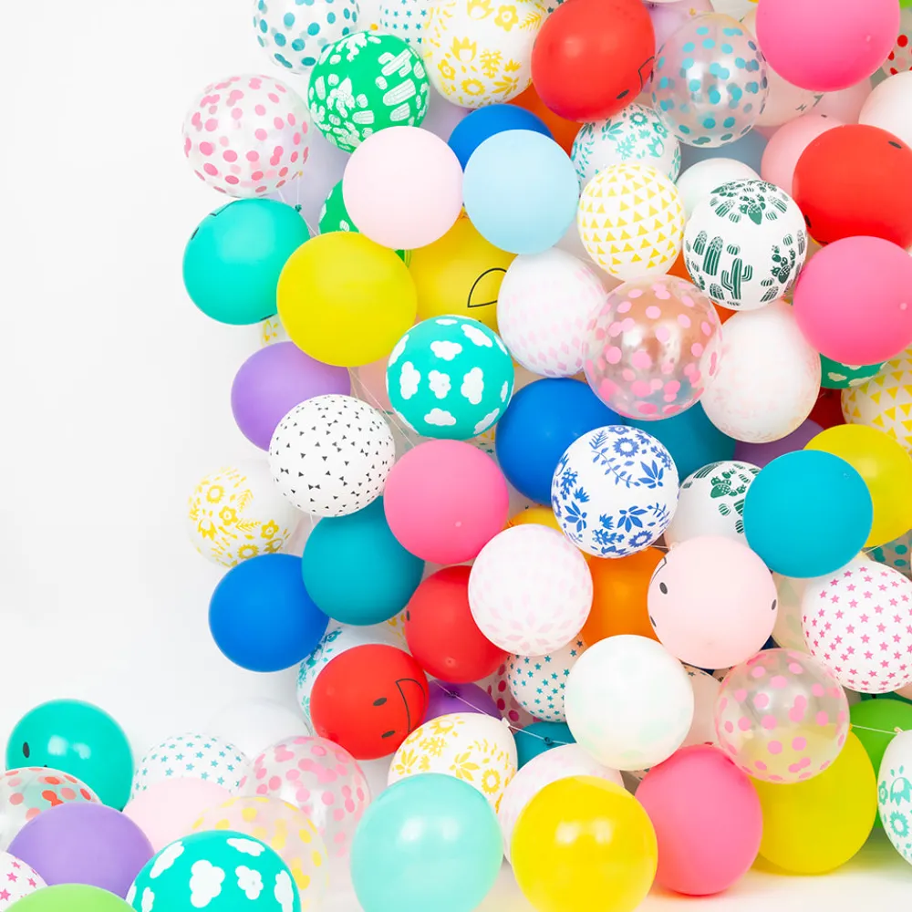 Shop My Little Day Balloons: 5 Yellow Triangle Balloons