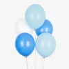 Outlet My Little Day Balloons: Trio Of 10 Blue Balloons