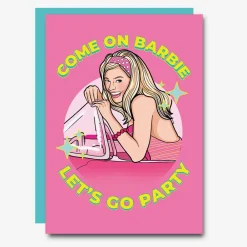Hot Studio Soph Barbie Greeting Card