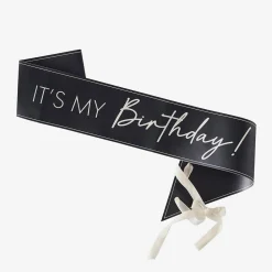 Fashion Ginger Ray Belt It'S My Birthday Black And Nude