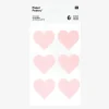 Sale Rico Design Big Pink Hearts Felt Stickers