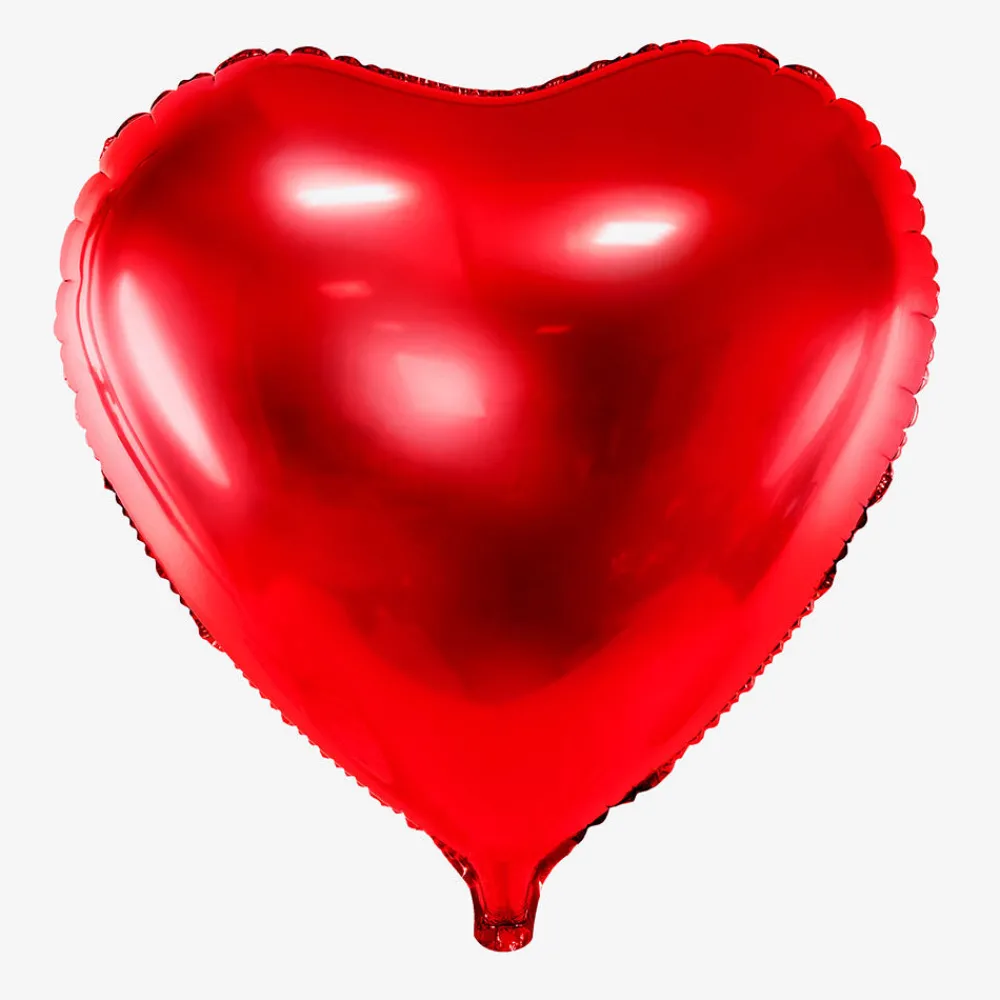 Cheap Party Deco Big Red Heart Helium Balloon