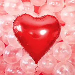 Cheap Party Deco Big Red Heart Helium Balloon
