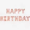 Store Party Deco Birthday Balloon - Happy Birthday Pink