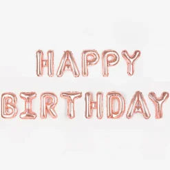 Store Party Deco Birthday Balloon - Happy Birthday Pink