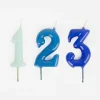 Discount My Little Day Birthday Candle: Blue Number Candle