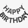 Clearance Rico Design Black Happy Birthday Garland