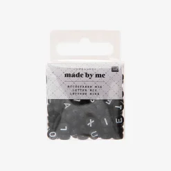 Cheap Rico Design Black Letter Beads (165 Pieces)